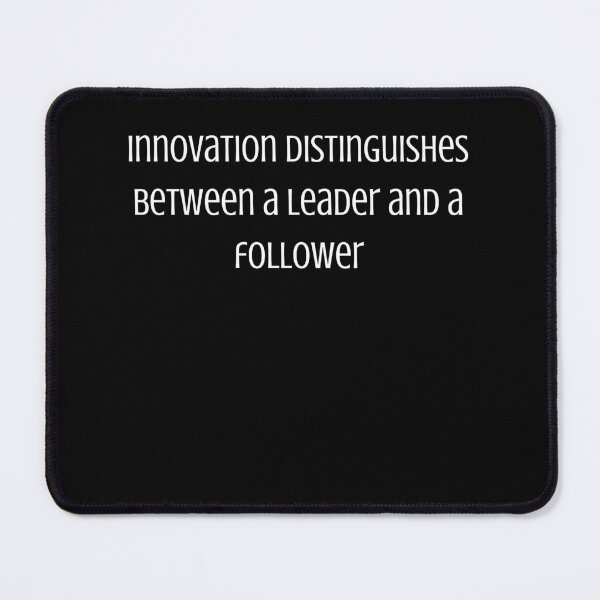 Item preview, Innovation distinguishes between a leader and a follower designed and sold by auradesign.