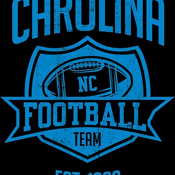 Carolina Football Team Inspired Carolina Panthers Charlotte