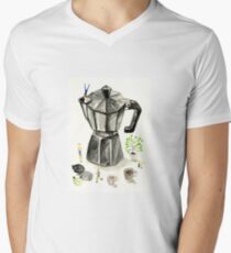 Morning ritual Men's V-Neck T-Shirt