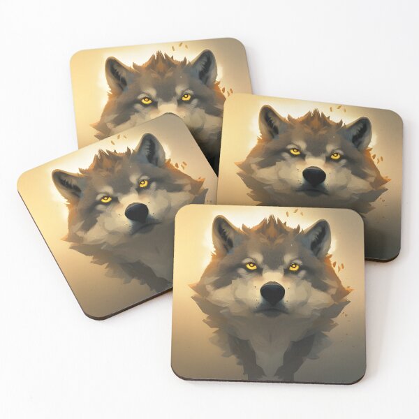 Item preview, Wolf portrait designed and sold by brandway.