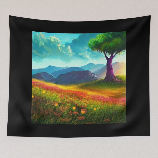 Item preview, Field of Flowers 12 - Throw Pillows and Prints.  designed and sold by ScatterHub.