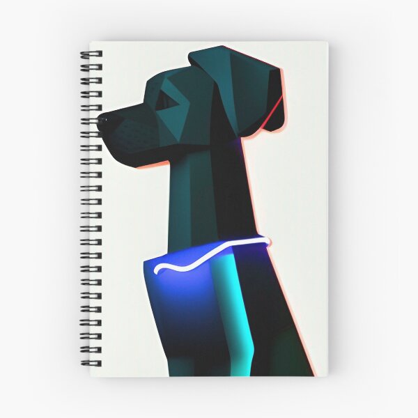 Item preview, futuristic poly shape dog designed and sold by Neo-Expression.