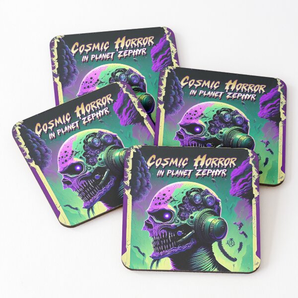 Item preview, Cosmic Horror retro poster No4 designed and sold by angelisart.