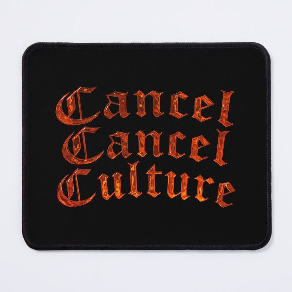 Item preview, Cancel Cancel Culture | 3D Text | Anti Woke Media designed and sold by ProdbyNiECO.