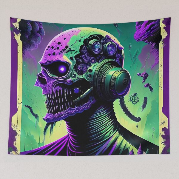 Item preview, Cosmic Horror retro poster No4 designed and sold by angelisart.