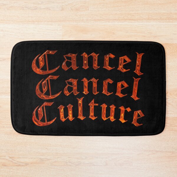 Item preview, Cancel Cancel Culture | 3D Text | Anti Woke Media designed and sold by ProdbyNiECO.
