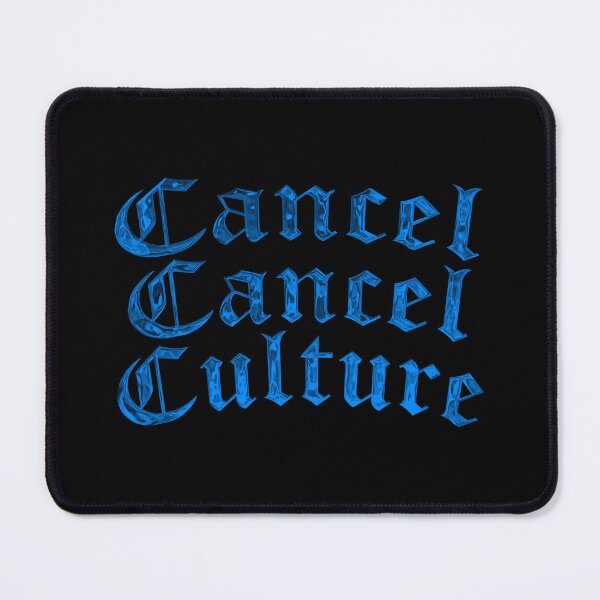 Item preview, Cancel Cancel Culture | 3D Text | Anti Woke Media designed and sold by ProdbyNiECO.
