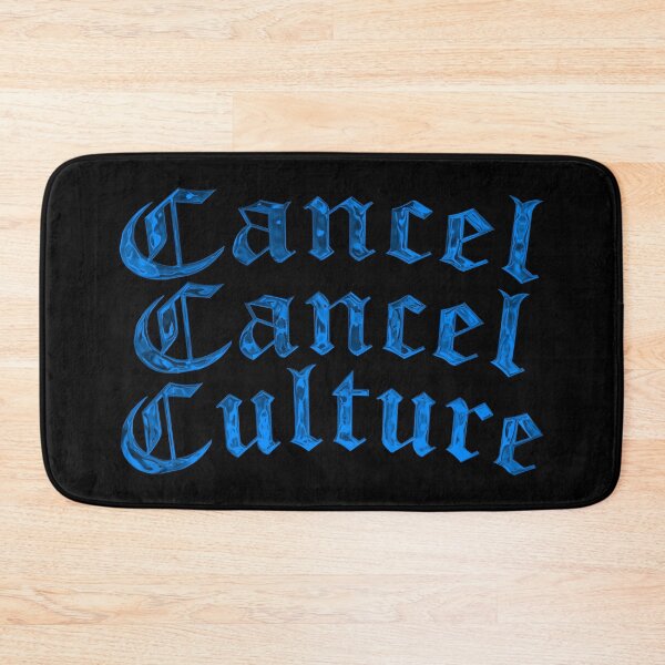 Item preview, Cancel Cancel Culture | 3D Text | Anti Woke Media designed and sold by ProdbyNiECO.