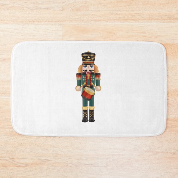 Item preview, Nutcracker toy drummer Christmas illustration  designed and sold by Bonheurem.