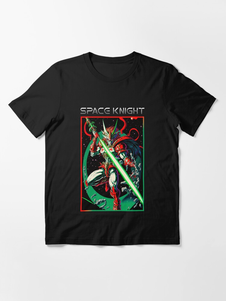 Thumbnail 2 of 7, Essential T-Shirt, Space Knight designed and sold by Randy Verschueren.