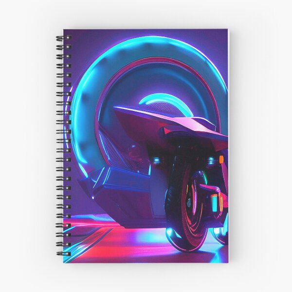 Item preview, Synthwave motorcycle retrowave outron designed and sold by Neo-Expression.