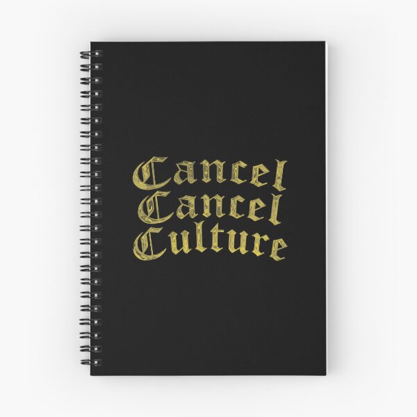 Item preview, Cancel Cancel Culture | 3D Text | Anti Woke Media designed and sold by ProdbyNiECO.