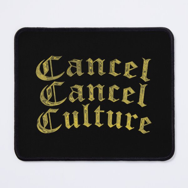 Item preview, Cancel Cancel Culture | 3D Text | Anti Woke Media designed and sold by ProdbyNiECO.