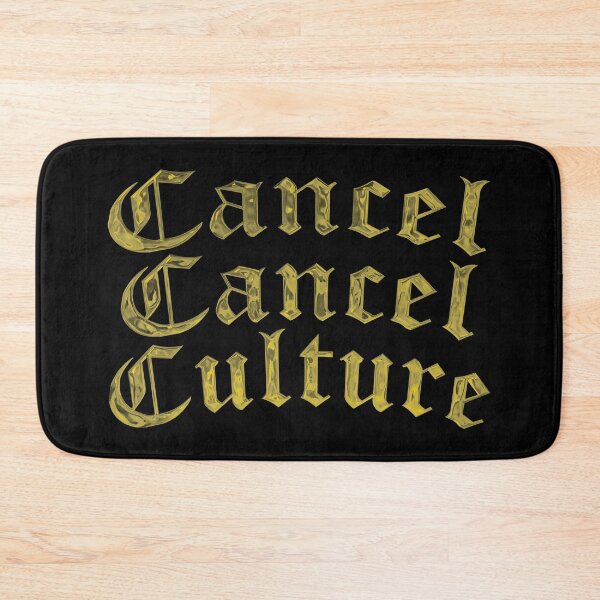 Item preview, Cancel Cancel Culture | 3D Text | Anti Woke Media designed and sold by ProdbyNiECO.