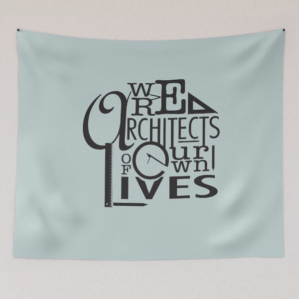 Item preview, We are architects of our own lives designed and sold by ea-photos.