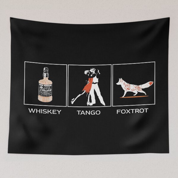 Item preview, Whiskey Tango Foxtrot Symbols White designed and sold by Grimwear Co..