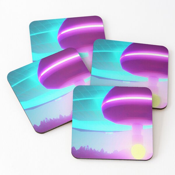 Item preview, Cool ufo art colorful vibrant alien art designed and sold by Neo-Expression.