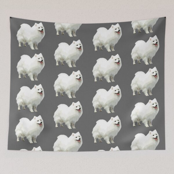 Item preview, Japanese Spitz Puppy Dog designed and sold by ElegantCat.