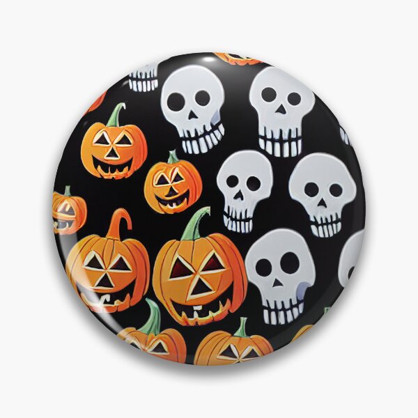 Item preview, Spooky Halloween cartoon pattern art 9 regular grid  designed and sold by KoolArtDistrict.