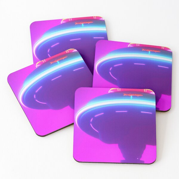 Item preview, Cool ufo art colorful vibrant alien art designed and sold by Neo-Expression.