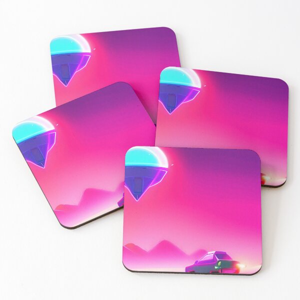 Item preview, Cool ufo art colorful vibrant alien art designed and sold by Neo-Expression.