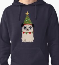 It's Christmas for Pug's sake Pullover Hoodie