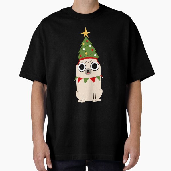 It's Christmas for Pug's sake Oversized T-Shirt