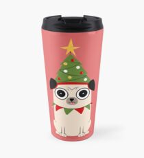It's Christmas for Pug's sake Travel Mug