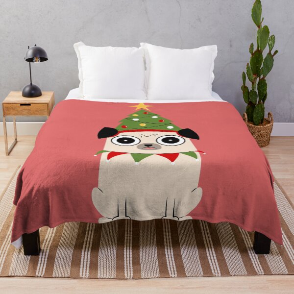 Item preview, It's Christmas for Pug's sake designed and sold by cartoonbeing.