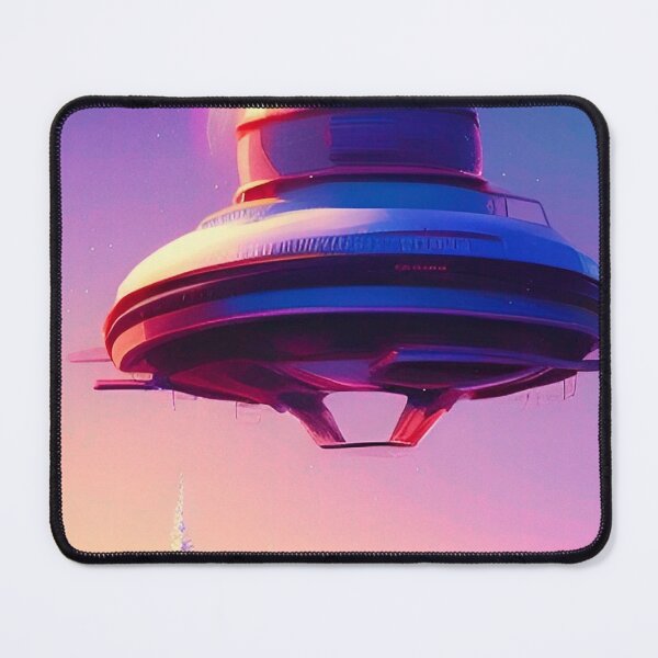 Item preview, Cool ufo art colorful vibrant alien art designed and sold by Neo-Expression.