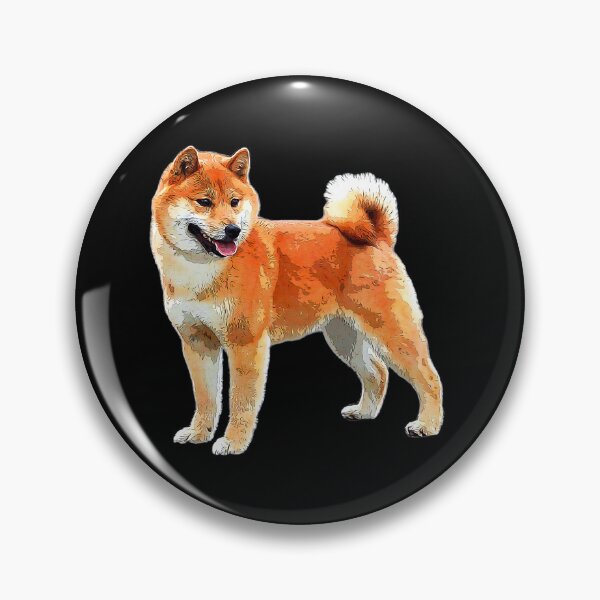 Item preview, Shiba Inu Dog Art designed and sold by ElegantCat.