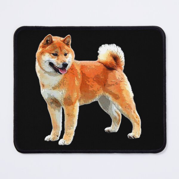 Artikelvorschau, Shiba Inu Hundekunst entworfen und verkauft von ElegantCat.