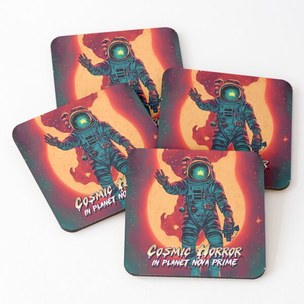 Item preview, Cosmic Horror retro poster No7 designed and sold by angelisart.