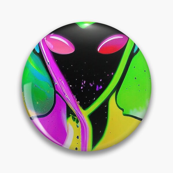 Item preview, Cool alien pop art designed and sold by Neo-Expression.