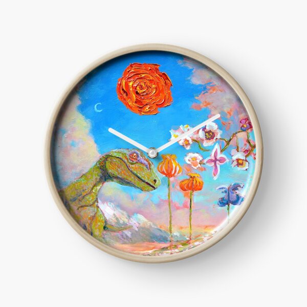 Raptor Clock Clock
