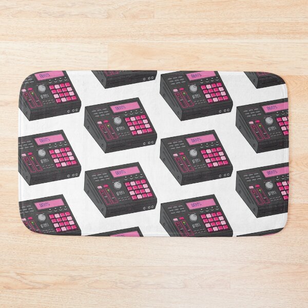 Item preview, Hip Hop Sampler Retro Graphic (Arsenic + Electric Pink Colorway) Analog / Music designed and sold by analogdigitalvz.