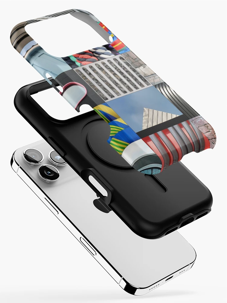 Thumbnail 2 of 4, iPhone Case, Abstract Patchwork (pattern) designed and sold by Yampimon.