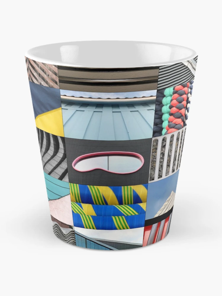 Thumbnail 2 of 4, Coffee Mug, Abstract Patchwork (pattern) designed and sold by Yampimon.