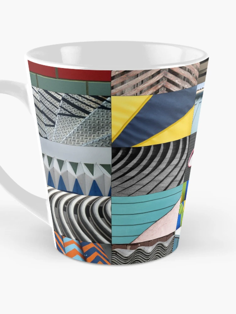 Thumbnail 3 of 4, Coffee Mug, Abstract Patchwork (pattern) designed and sold by Yampimon.