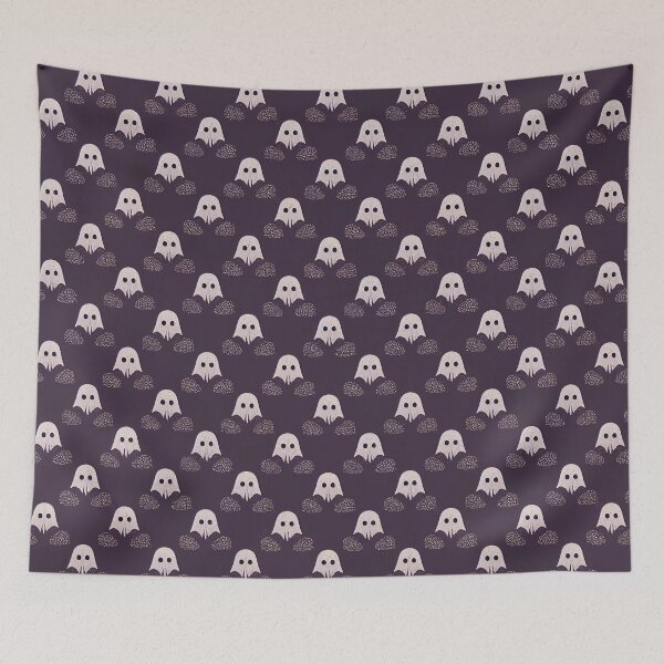 Item preview, Spooky Halloween cartoon pattern art 13 regular grid  designed and sold by KoolArtDistrict.