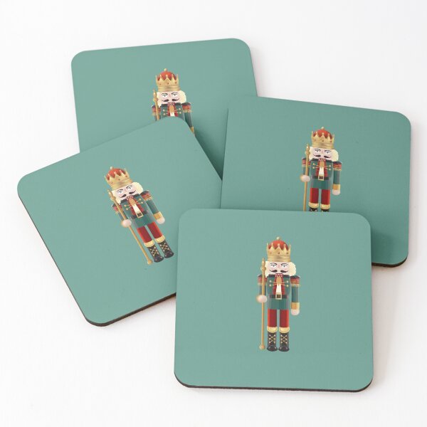Item preview, Nutcracker toy king Christmas digital illustration  designed and sold by Bonheurem.