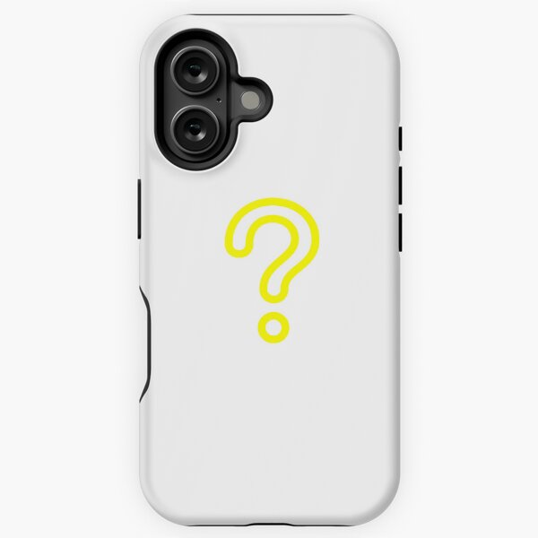 Item preview, QUESTION MARK (YELLOW) designed and sold by Top10Designs.