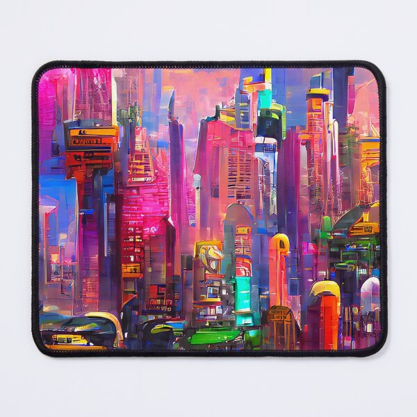 Item preview, New York Colorful surrealism futuristic designed and sold by Neo-Expression.
