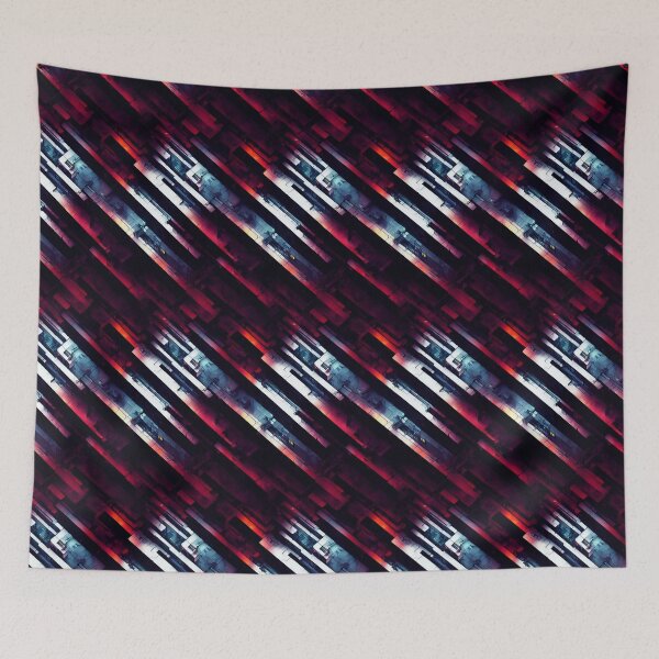 Item preview, cyber future style pattern art 14 regular grid  designed and sold by KoolArtDistrict.