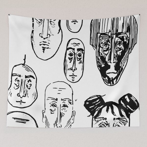 Item preview, Abstract face designed and sold by Mina Kalcic.