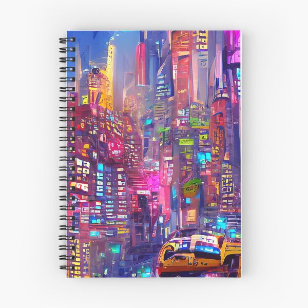 Item preview, New York Colorful surrealism futuristic designed and sold by Neo-Expression.