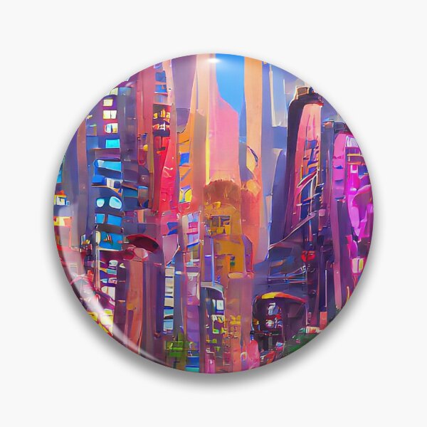 Item preview, New York Colorful surrealism futuristic designed and sold by Neo-Expression.