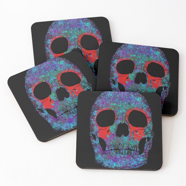 Item preview, Purpurina sangrando calavera ligera designed and sold by maddenski.