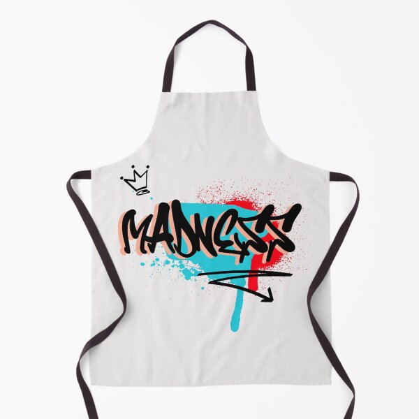 Item preview, King Madness graffiti with spray paint stains light mode designed and sold by Cordiality.