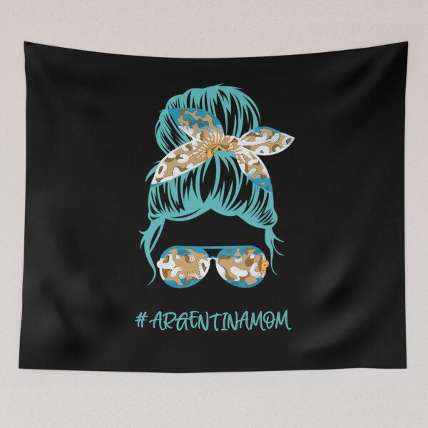 Item preview, Argentinian Mom Argentina Mommy Mama Argentina Flag Women designed and sold by NeboulaHamra.